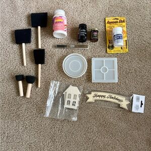 Ultimate DIY Creative Craft Supply Lot - 14 Piece Starter Set